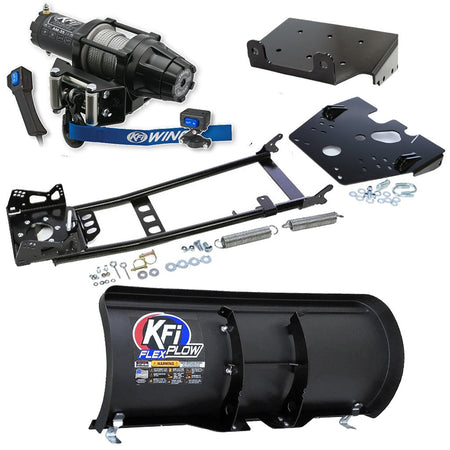 KFI Snowplow Kit fits 2002 - 2007 Suzuki Eiger 400 & Vinson 500 ATV - MojoMotoSport.com