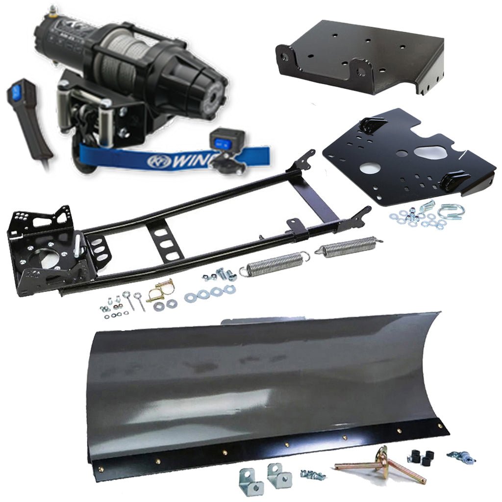 KFI Snowplow Kit fits 2002 - 2007 Suzuki Eiger 400 & Vinson 500 ATV - MojoMotoSport.com