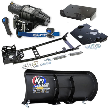 KFI Snowplow Kit fits 2002 - 2007 Suzuki Eiger 400 & Vinson 500 ATV - MojoMotoSport.com