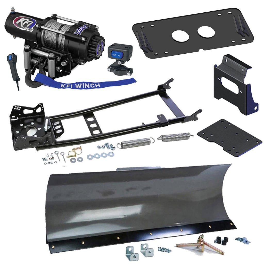 KFI Snowplow Kit fits 2007 - on Honda TRX250TE & TRX250TM Recon ATV - MojoMotoSport.com