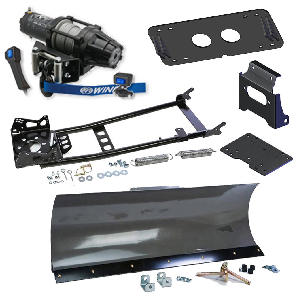 KFI Snowplow Kit fits 2007 - on Honda TRX250TE & TRX250TM Recon ATV - MojoMotoSport.com