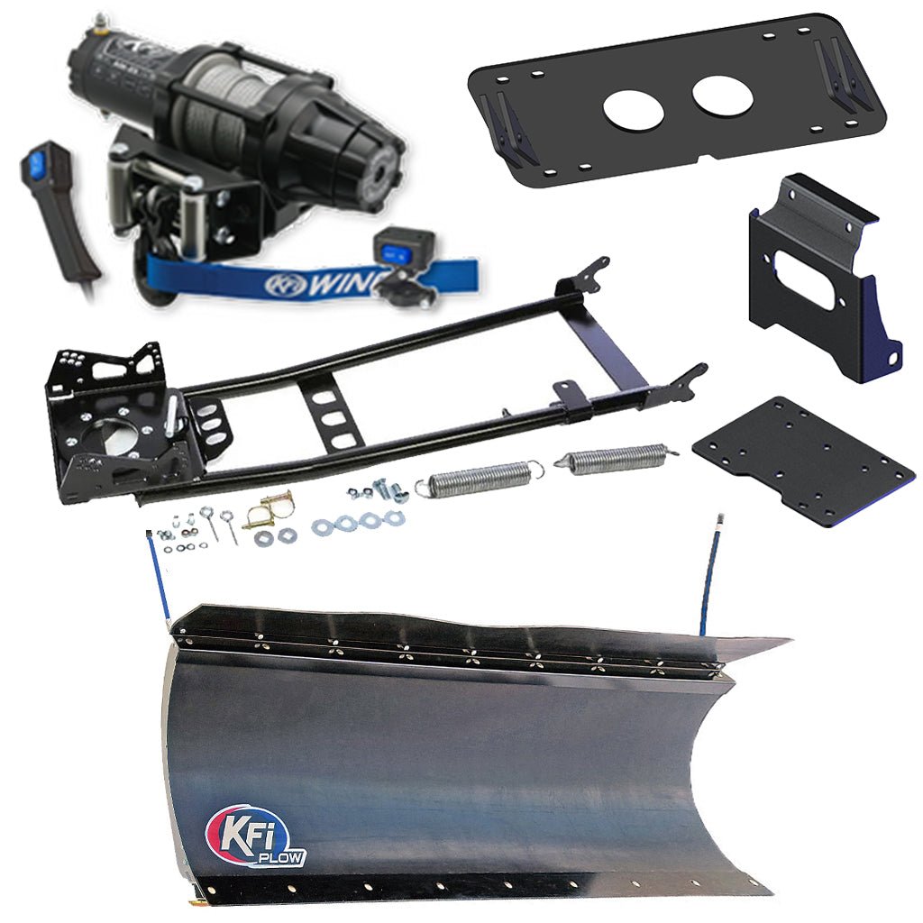 KFI Snowplow Kit fits 2007 - on Honda TRX250TE & TRX250TM Recon ATV - MojoMotoSport.com
