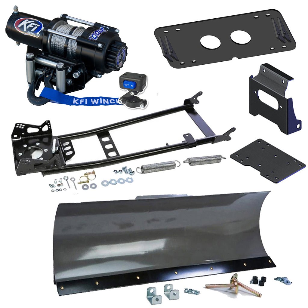 KFI Snowplow Kit fits 2007 - on Honda TRX250TE & TRX250TM Recon ATV - MojoMotoSport.com