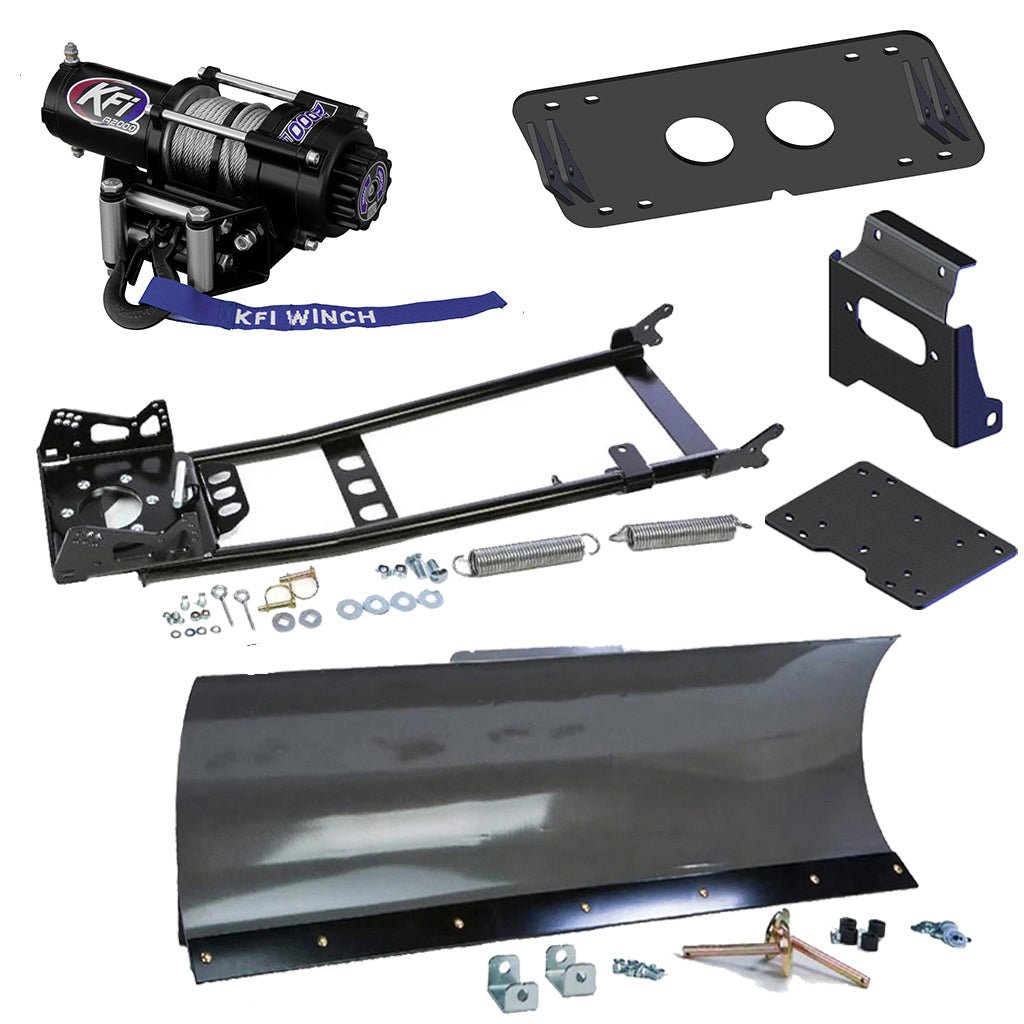 KFI Snowplow Kit fits 2007 - on Honda TRX250TE & TRX250TM Recon ATV - MojoMotoSport.com