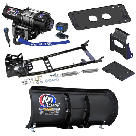 KFI Snowplow Kit fits 2007 - on Honda TRX250TE & TRX250TM Recon ATV - MojoMotoSport.com