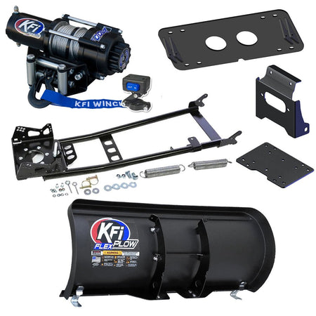 KFI Snowplow Kit fits 2007 - on Honda TRX250TE & TRX250TM Recon ATV - MojoMotoSport.com