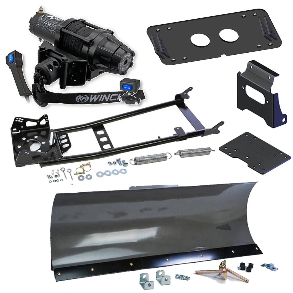 KFI Snowplow Kit fits 2007 - on Honda TRX250TE & TRX250TM Recon ATV - MojoMotoSport.com