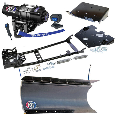 KFI Snowplow Kit fits 2008 - on Suzuki King Quad 400 4x4/AS/AF/ASi/FSi ATV - MojoMotoSport.com