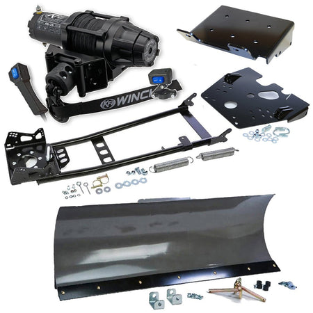 KFI Snowplow Kit fits 2008 - on Suzuki King Quad 400 4x4/AS/AF/ASi/FSi ATV - MojoMotoSport.com