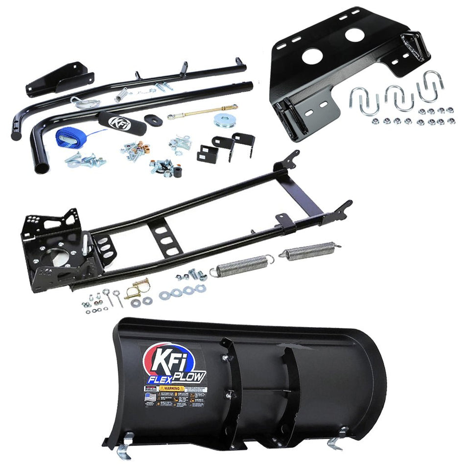 KFI Snowplow Kit fits 2014+ Honda TRX 500/520 Foreman & Rubicon & 2015+ TRX420 Rancher ATV - MojoMotoSport.com