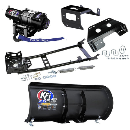 KFI Snowplow Kit fits 2014+ Honda TRX 500/520 Foreman & Rubicon & 2015+ TRX420 Rancher ATV - MojoMotoSport.com
