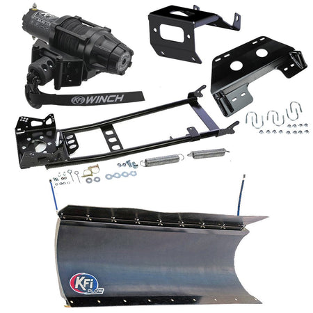 KFI Snowplow Kit fits 2014+ Honda TRX 500/520 Foreman & Rubicon & 2015+ TRX420 Rancher ATV - MojoMotoSport.com