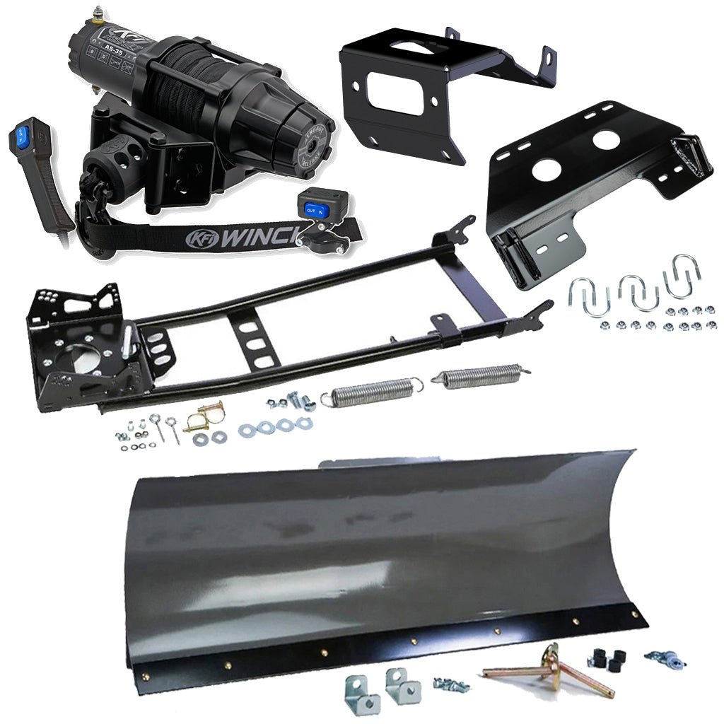 KFI Snowplow Kit fits 2014+ Honda TRX 500/520 Foreman & Rubicon & 2015+ TRX420 Rancher ATV - MojoMotoSport.com