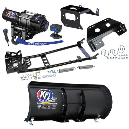 KFI Snowplow Kit fits 2014+ Honda TRX 500/520 Foreman & Rubicon & 2015+ TRX420 Rancher ATV - MojoMotoSport.com