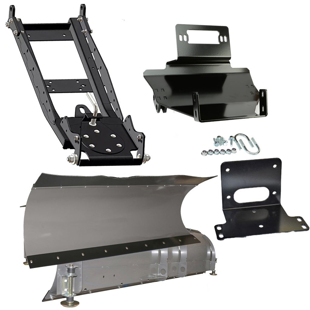 KFI Snowplow Kit fits Kawasaki KAF 400 Mule 600/610 - MojoMotoSport.com
