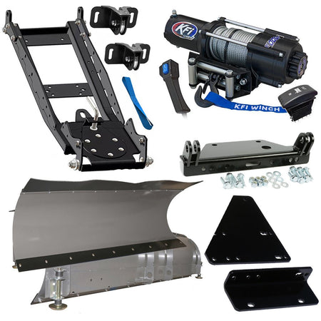 KFI Snowplow Kit fits Kawasaki Mule 4000 & 4010 - MojoMotoSport.com