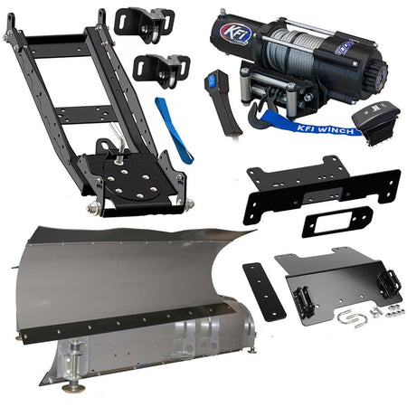 KFI Snowplow Kit fits Kawasaki Mule SX/XC 400 - MojoMotoSport.com