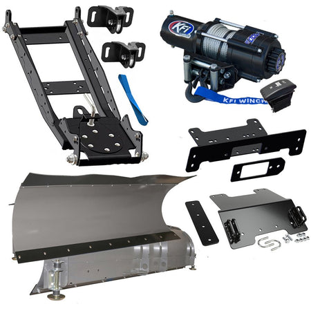 KFI Snowplow Kit fits Kawasaki Mule SX/XC 400 - MojoMotoSport.com