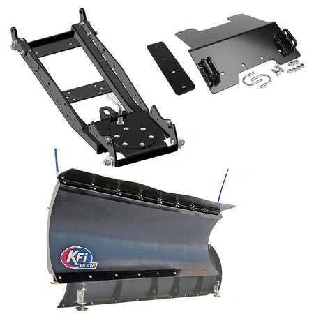 KFI Snowplow Kit fits Kawasaki Mule SX/XC 400 - MojoMotoSport.com