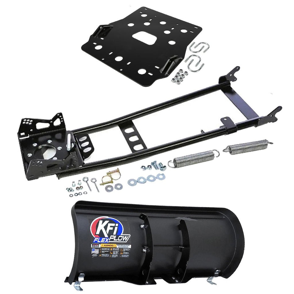 KFI Snowplow Kit fits Kawasaki Prairie 650/700 & Suzuki Twin Peaks 700 ATV - MojoMotoSport.com