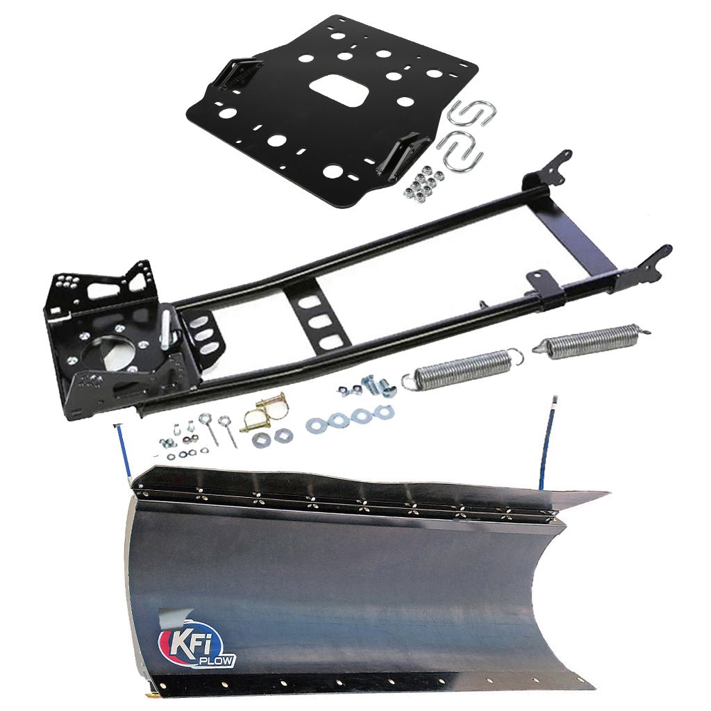 KFI Snowplow Kit fits Kawasaki Prairie 650/700 & Suzuki Twin Peaks 700 ATV - MojoMotoSport.com