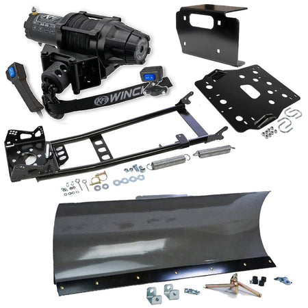 KFI Snowplow Kit fits Kawasaki Prairie 650/700 & Suzuki Twin Peaks 700 ATV - MojoMotoSport.com