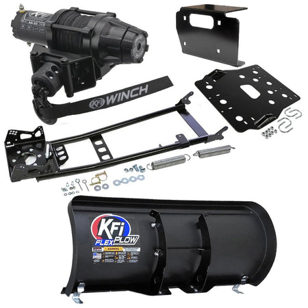 KFI Snowplow Kit fits Kawasaki Prairie 650/700 & Suzuki Twin Peaks 700 ATV - MojoMotoSport.com