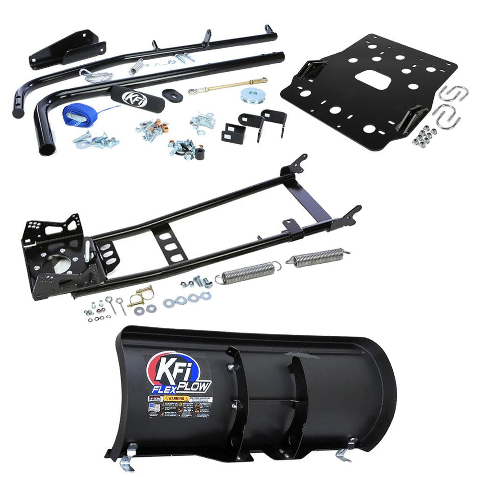 KFI Snowplow Kit fits Kawasaki Prairie 650/700 & Suzuki Twin Peaks 700 ATV - MojoMotoSport.com
