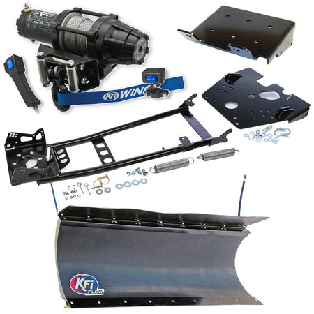 KFI Snowplow Kit fits Kawasaki Prairie 650/700 & Suzuki Twin Peaks 700 ATV - MojoMotoSport.com