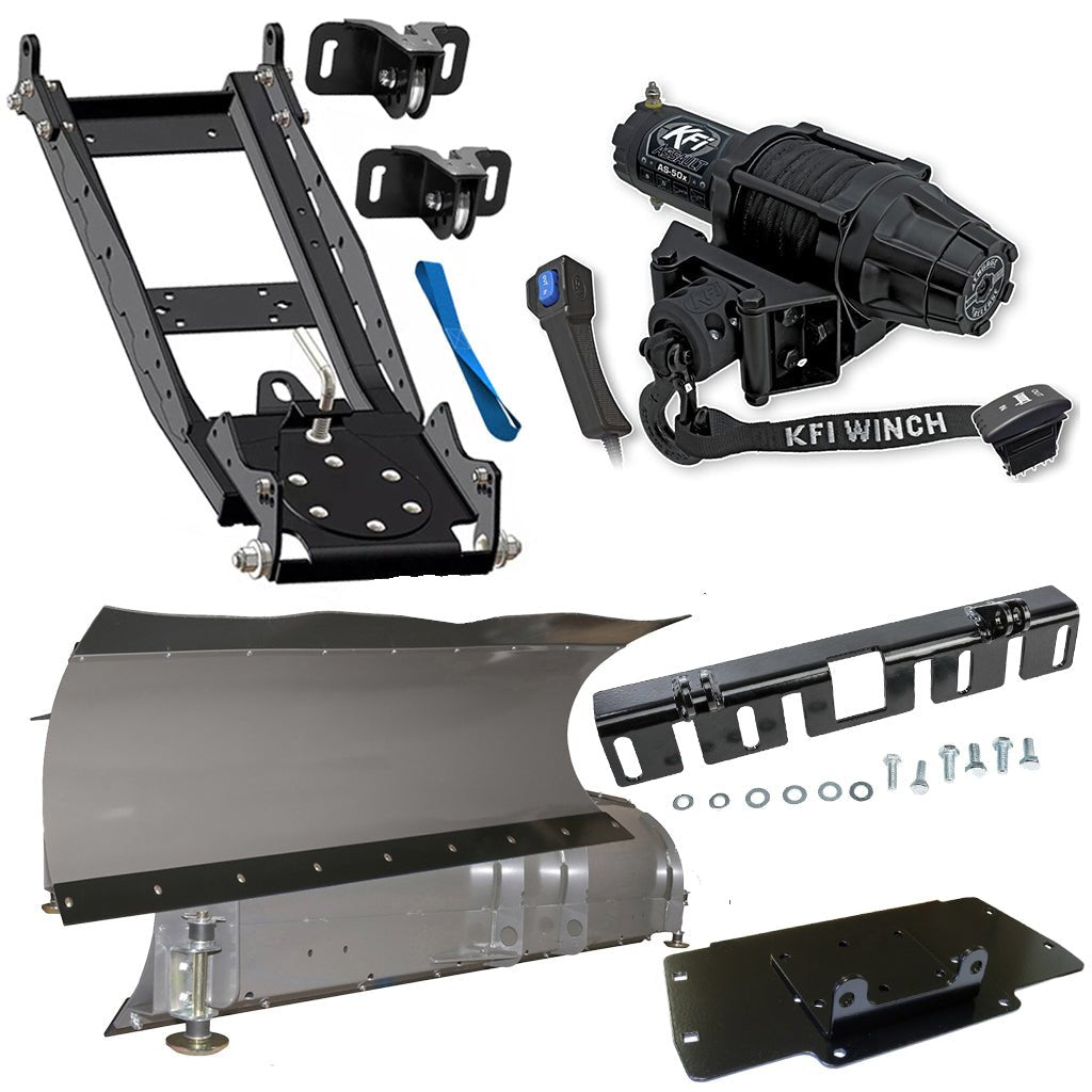 KFI Snowplow Kit fits Kobuta RTV400ci, RTV500, RTV520, RTV900, RTV1140 - MojoMotoSport.com