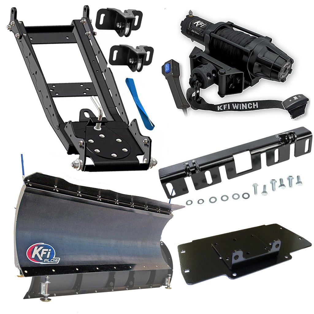 KFI Snowplow Kit fits Kobuta RTV400ci, RTV500, RTV520, RTV900, RTV1140 - MojoMotoSport.com