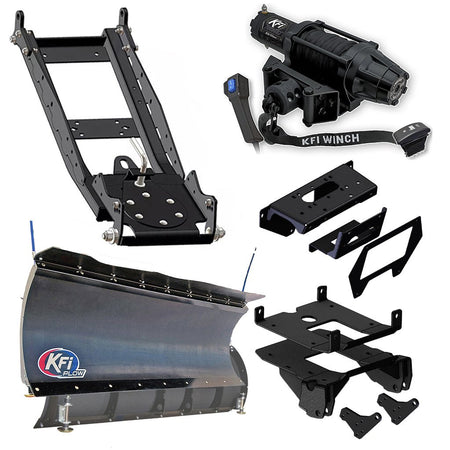 KFI Snowplow Kit fits Polaris RZR PRO XP & RZR PRO XP 4 - MojoMotoSport.com