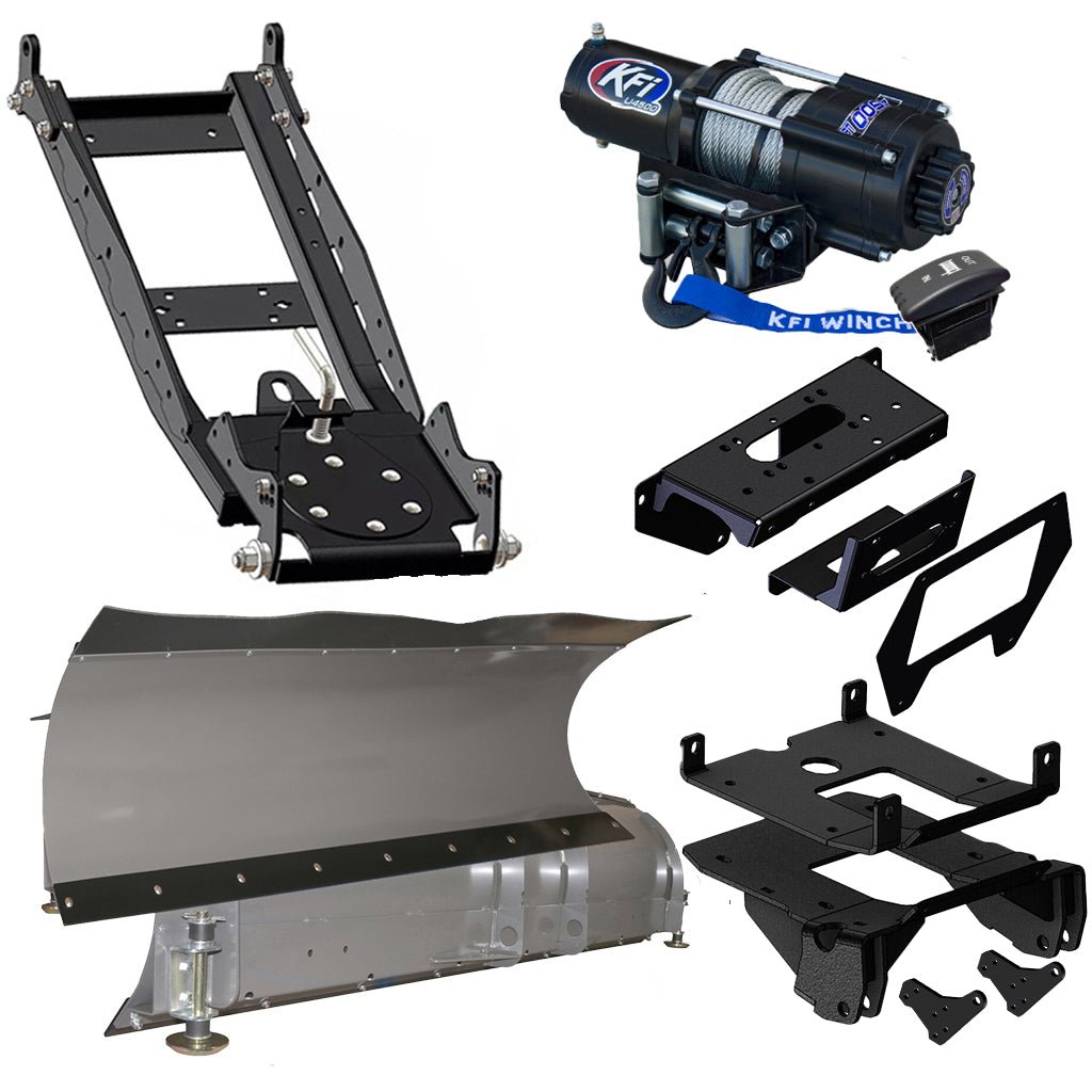 KFI Snowplow Kit fits Polaris RZR PRO XP & RZR PRO XP 4 - MojoMotoSport.com