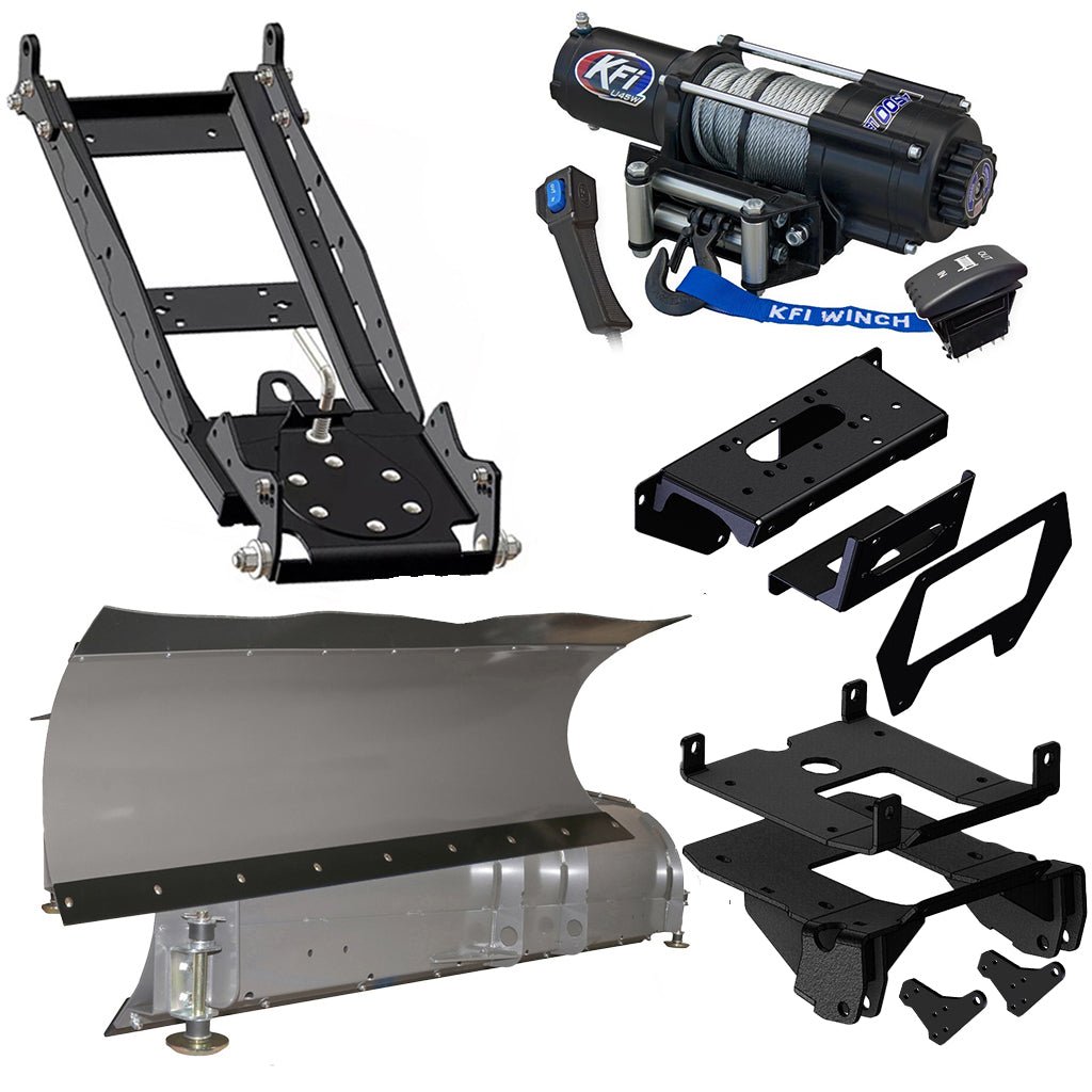 KFI Snowplow Kit fits Polaris RZR PRO XP & RZR PRO XP 4 - MojoMotoSport.com