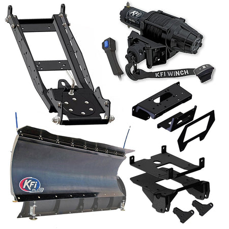 KFI Snowplow Kit fits Polaris RZR PRO XP & RZR PRO XP 4 - MojoMotoSport.com