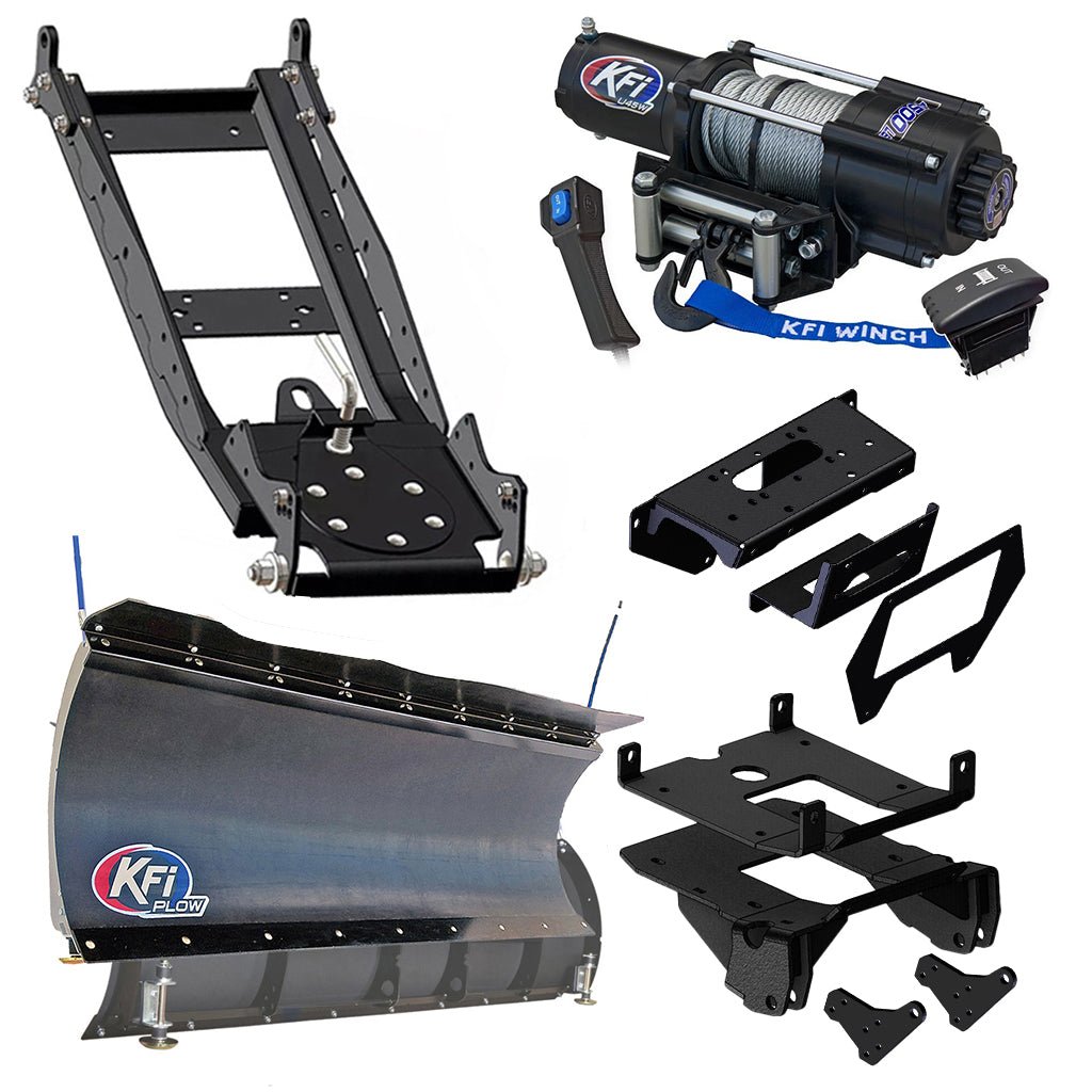 KFI Snowplow Kit fits Polaris RZR PRO XP & RZR PRO XP 4 - MojoMotoSport.com