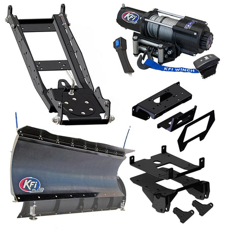 KFI Snowplow Kit fits Polaris RZR PRO XP & RZR PRO XP 4 - MojoMotoSport.com