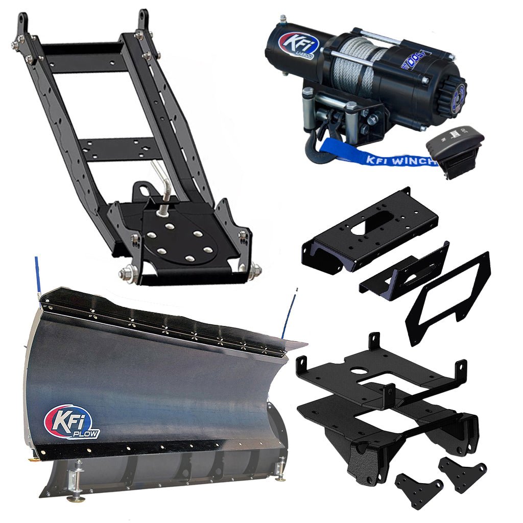 KFI Snowplow Kit fits Polaris RZR PRO XP & RZR PRO XP 4 - MojoMotoSport.com