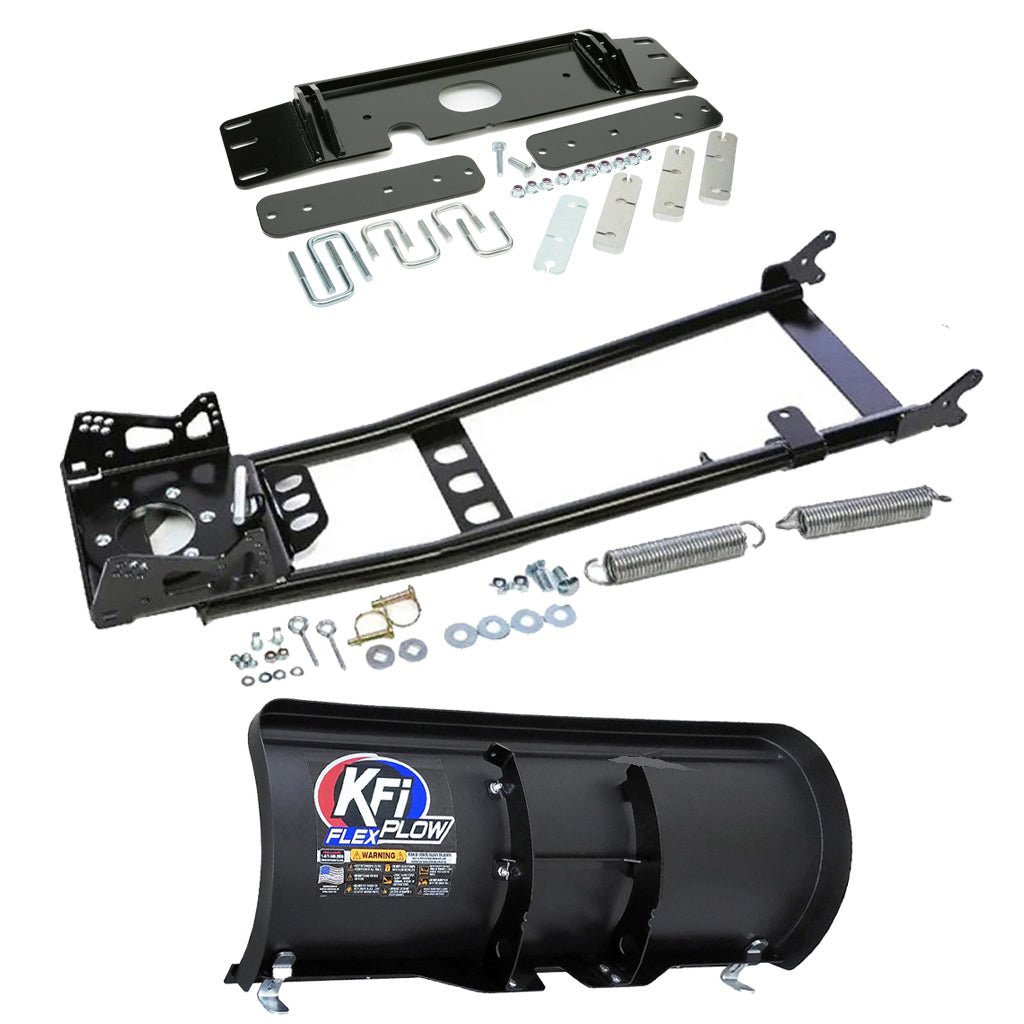 KFI Snowplow Kit fits various 2005 - 2010 Polaris Sportsman 450, 600, 700, 800 ATV - MojoMotoSport.com