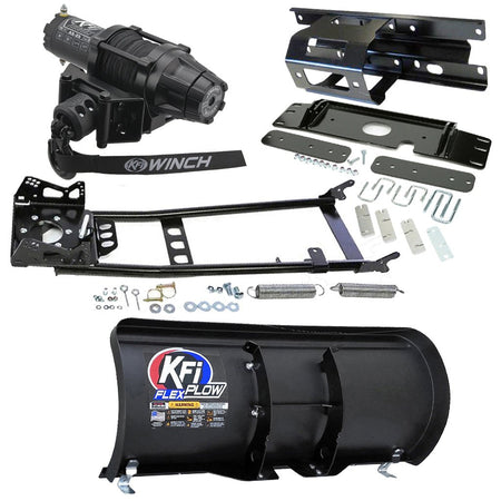 KFI Snowplow Kit fits various 2005 - 2010 Polaris Sportsman 450, 600, 700, 800 ATV - MojoMotoSport.com