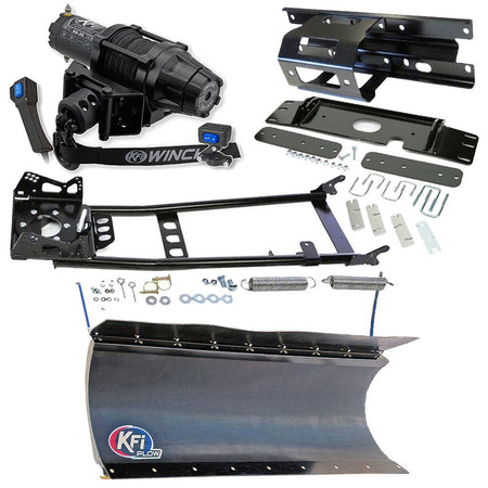KFI Snowplow Kit fits various 2005 - 2010 Polaris Sportsman 450, 600, 700, 800 ATV - MojoMotoSport.com