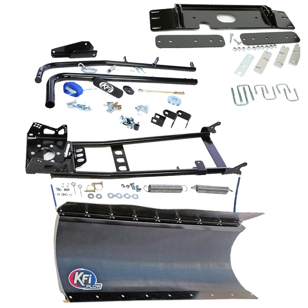 KFI Snowplow Kit fits various 2005 - 2010 Polaris Sportsman 450, 600, 700, 800 ATV - MojoMotoSport.com