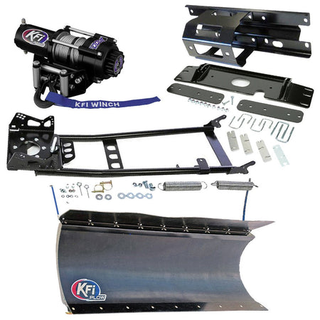 KFI Snowplow Kit fits various 2005 - 2010 Polaris Sportsman 450, 600, 700, 800 ATV - MojoMotoSport.com