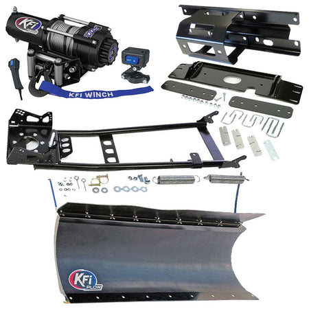 KFI Snowplow Kit fits various 2005 - 2010 Polaris Sportsman 450, 600, 700, 800 ATV - MojoMotoSport.com