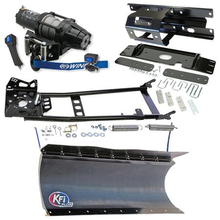 KFI Snowplow Kit fits various 2005 - 2010 Polaris Sportsman 450, 600, 700, 800 ATV - MojoMotoSport.com