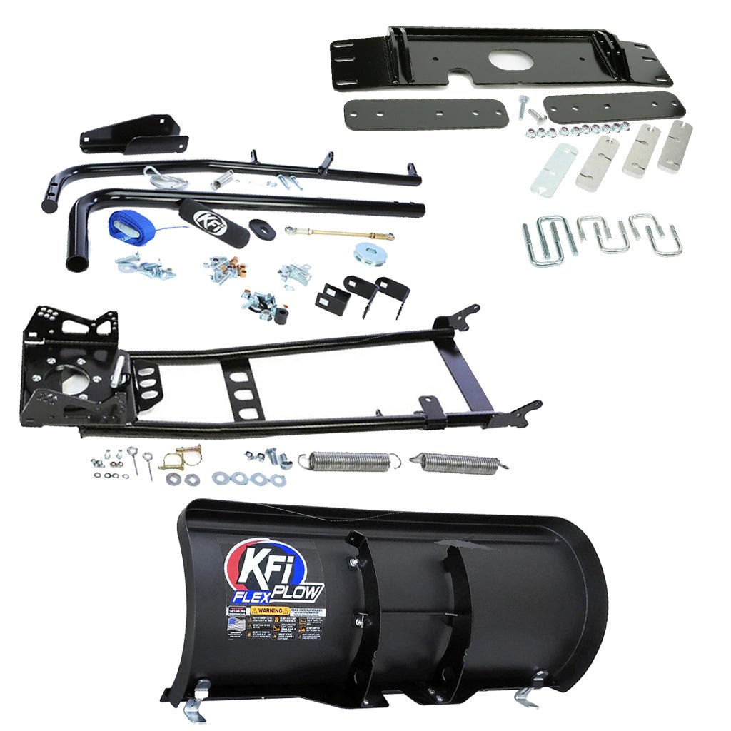 KFI Snowplow Kit fits various 2005 - 2010 Polaris Sportsman 450, 600, 700, 800 ATV - MojoMotoSport.com