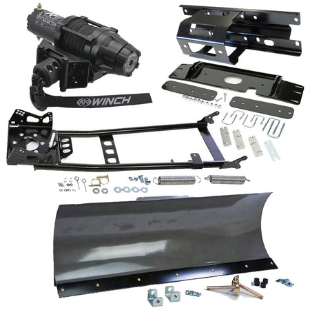 KFI Snowplow Kit fits various 2005 - 2010 Polaris Sportsman 450, 600, 700, 800 ATV - MojoMotoSport.com