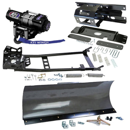 KFI Snowplow Kit fits various 2005 - 2010 Polaris Sportsman 450, 600, 700, 800 ATV - MojoMotoSport.com