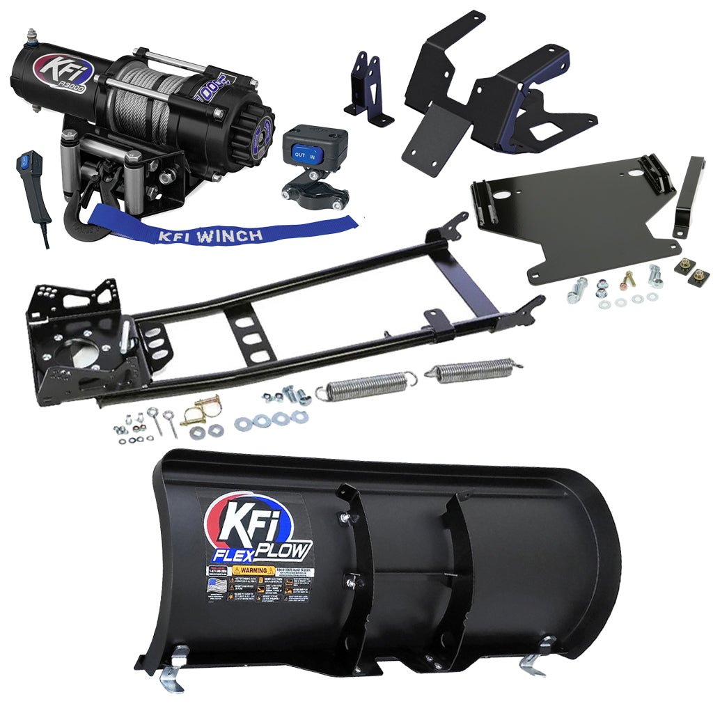 KFI Snowplow Kit fits various Can - Am Renegade 500/570/650/800/850/1000 ATV - MojoMotoSport.com