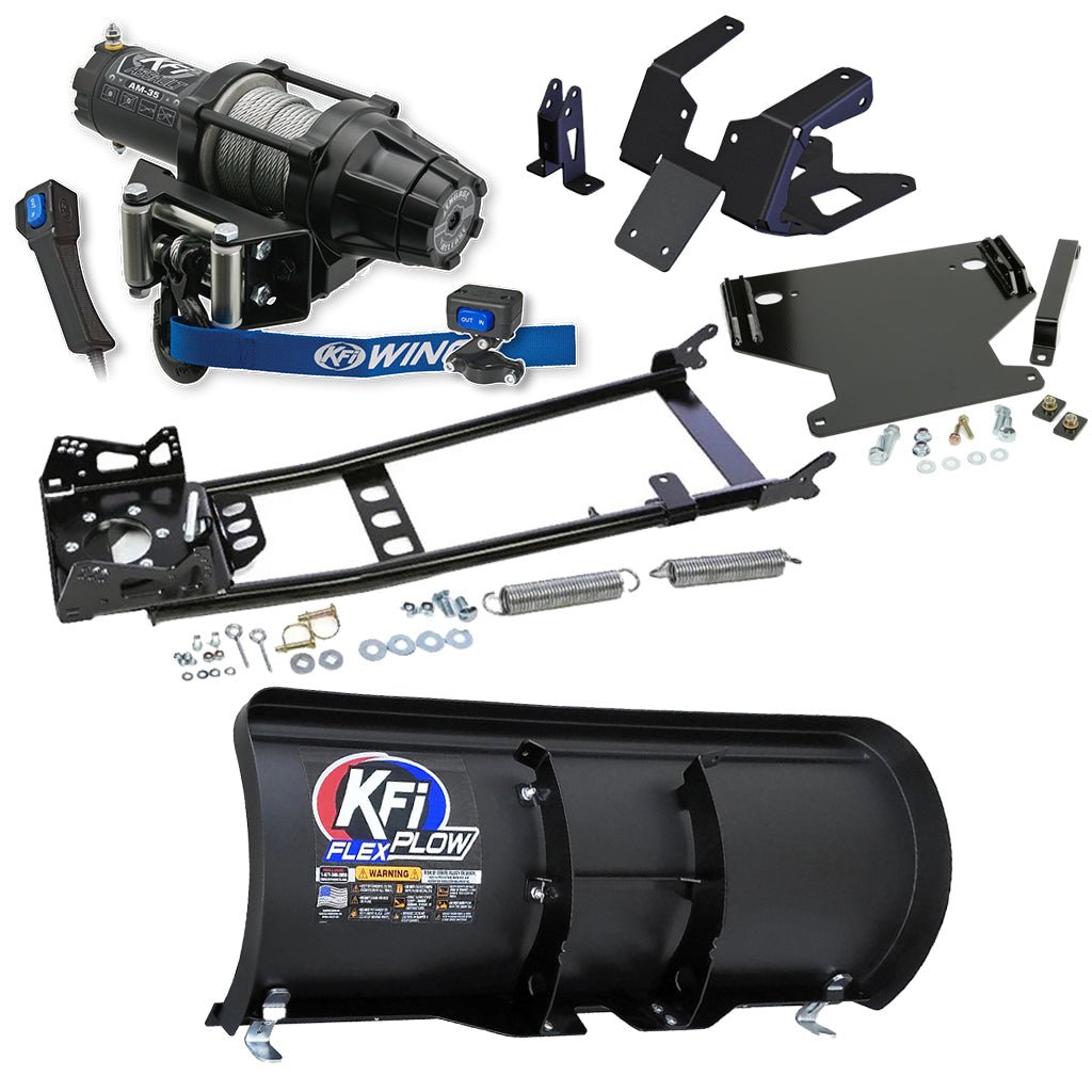 KFI Snowplow Kit fits various Can - Am Renegade 500/570/650/800/850/1000 ATV - MojoMotoSport.com